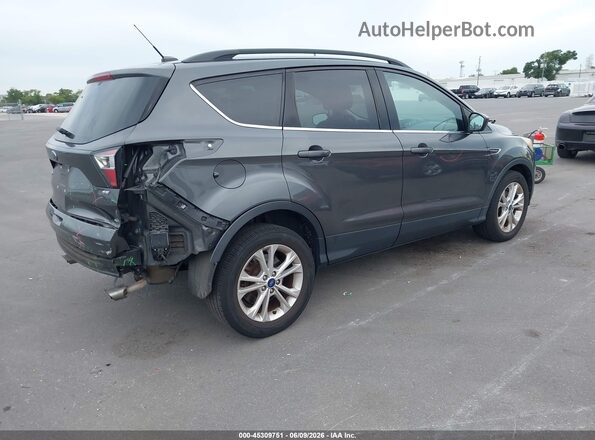 1FMCU0GD6HUC68142 2017 FORD ESCAPE Серый Задняя правая четверть