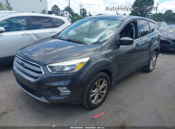 1FMCU0GD6HUD34253 2017 FORD ESCAPE Серый Передняя левая четверть