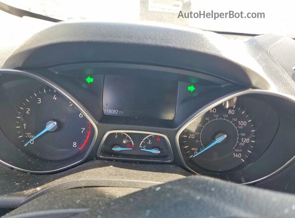 1FMCU0GD6HUD78561 2017 FORD ESCAPE White Սարքավորումների վահանակի տեսք