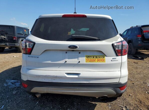 1FMCU0GD6HUD78561 2017 FORD ESCAPE White Հետևի տեսք