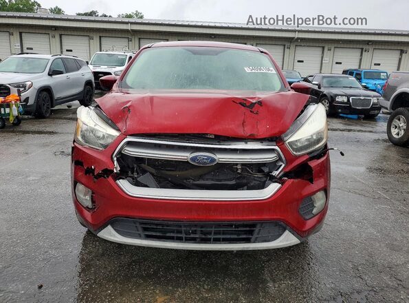 1FMCU0GD6HUE14281 2017 FORD ESCAPE Red Вид спереду