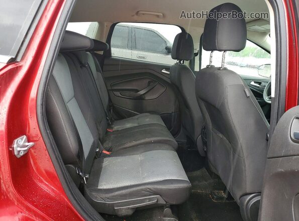 1FMCU0GD6HUE14281 2017 FORD ESCAPE Red Вид задньої частини салону