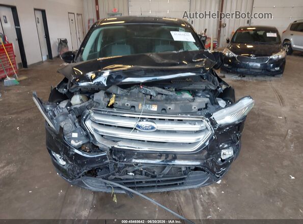 1FMCU0GD6HUE91409 2017 FORD ESCAPE Black Vista del cuadro de instrumentos