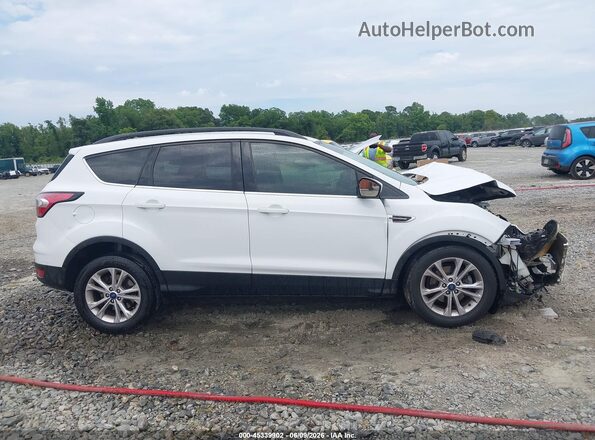 1FMCU0GD6JUA75978 2018 FORD ESCAPE White ხელსაწყოთა პანელის ხედი