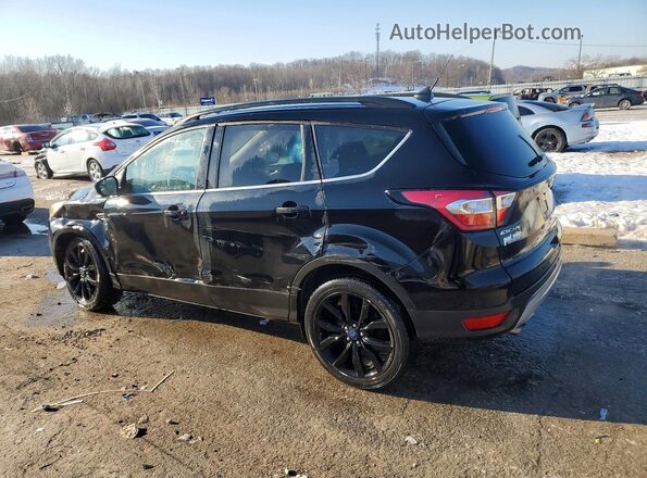 1FMCU0GD6JUB71156 2018 FORD ESCAPE Black Rear left