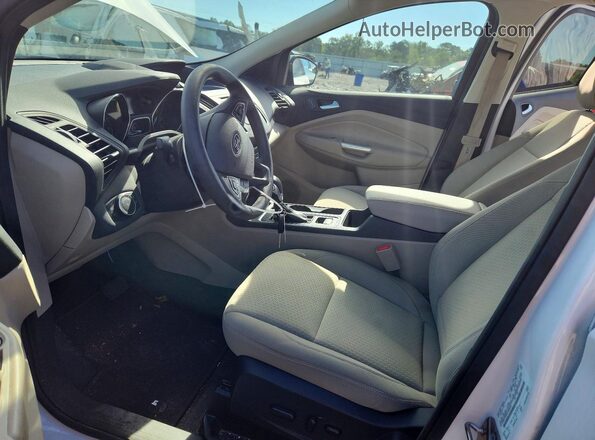 1FMCU0GD6JUB95781 2018 FORD ESCAPE White Vista interior delantera