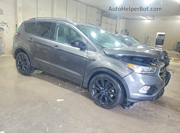 1FMCU0GD6JUC16662 2018 FORD ESCAPE Gray Front right