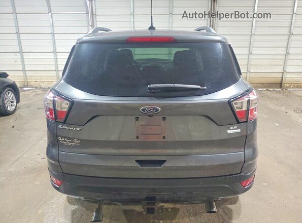 1FMCU0GD6JUC16662 2018 FORD ESCAPE Gray Rear view
