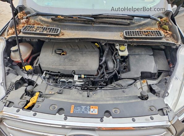 1FMCU0GD6JUD35702 2018 FORD ESCAPE Серый Вид подкапотного пространства