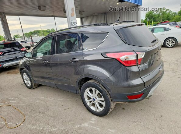 1FMCU0GD6JUD35702 2018 FORD ESCAPE Серый Задняя левая четверть