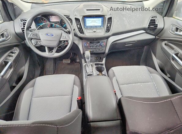 1FMCU0GD6JUD35702 2018 FORD ESCAPE Серый Вид панели приборов