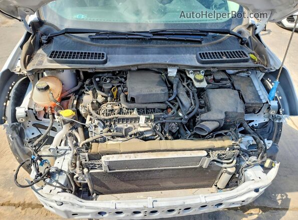 1FMCU0GD6KUB26428 2019 FORD ESCAPE White ძრავის განყოფილების ხედი