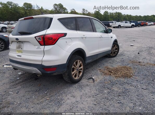 1FMCU0GD6KUC44981 2019 FORD ESCAPE Белый Задняя правая четверть