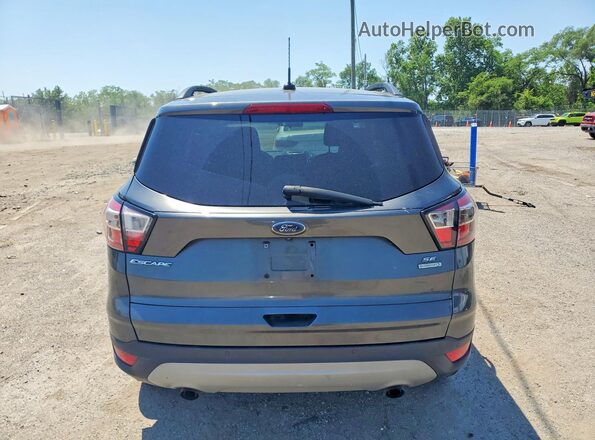 1FMCU0GD7HUC27907 2017 FORD ESCAPE Gray Հետևի տեսք