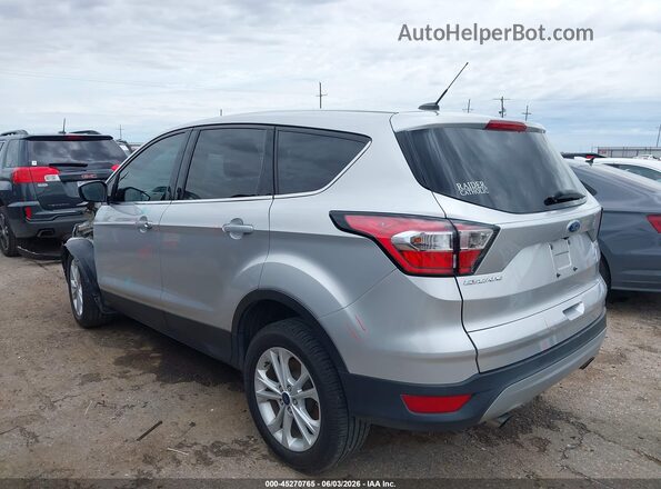 1FMCU0GD7HUE54031 2017 FORD ESCAPE Silver Rear left