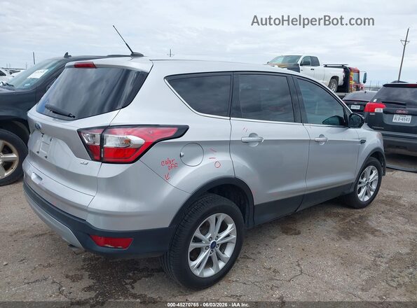 1FMCU0GD7HUE54031 2017 FORD ESCAPE Silver Rear right