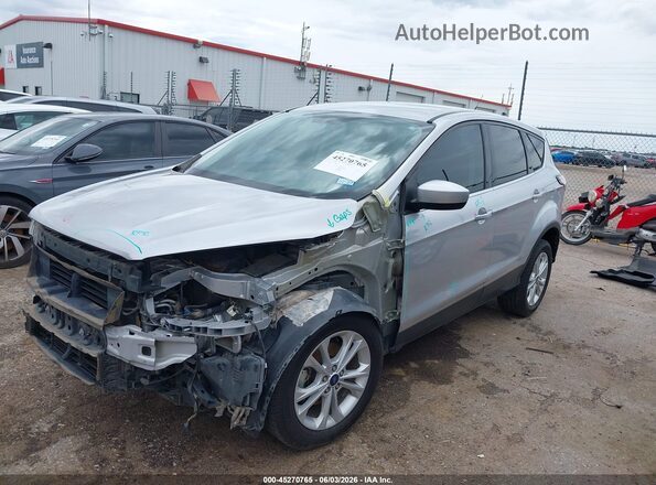 1FMCU0GD7HUE54031 2017 FORD ESCAPE Silver Front left