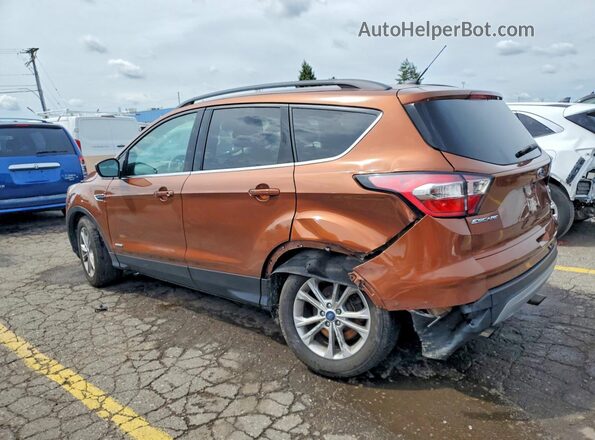 1FMCU0GD7HUE69502 2017 FORD ESCAPE Orange Հետևի ձախ