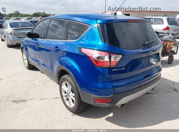 1FMCU0GD7HUF07262 2017 FORD ESCAPE Blue Հետևի ձախ