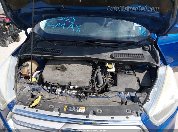 1FMCU0GD7HUF07262 2017 FORD ESCAPE Blue Հետևի տեսք