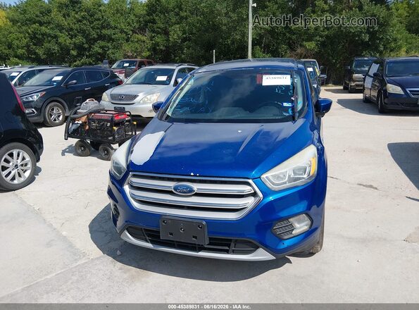 1FMCU0GD7HUF07262 2017 FORD ESCAPE Blue Դիմացի տեսք
