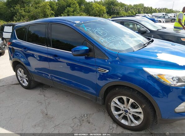 1FMCU0GD7HUF07262 2017 FORD ESCAPE Blue Սալոնի հետևի տեսք