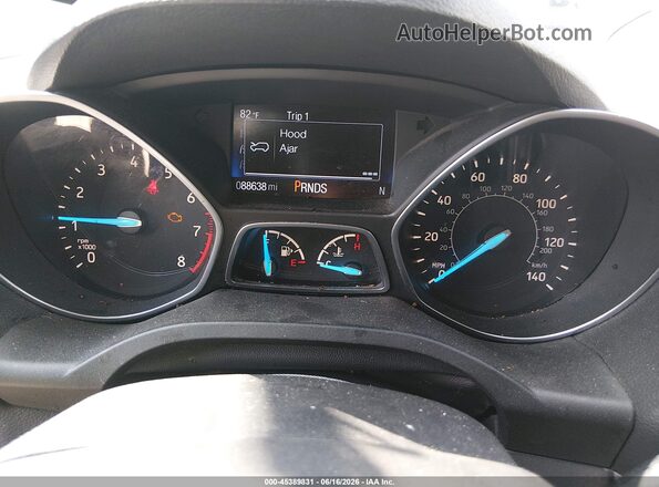 1FMCU0GD7HUF07262 2017 FORD ESCAPE Blue Հետևի նստատեղերի տեսք