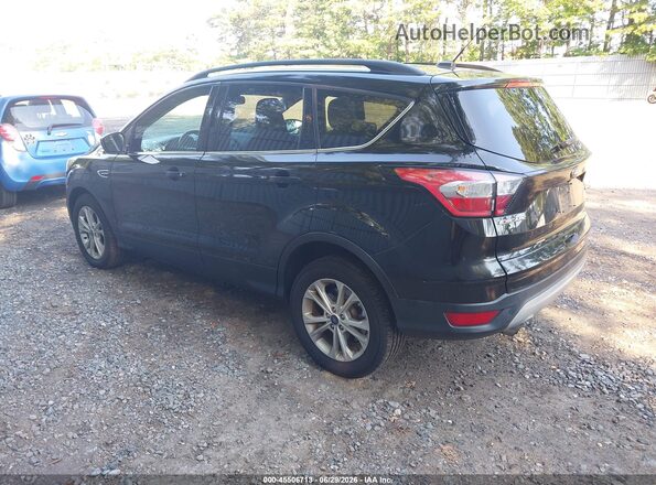 1FMCU0GD7JUB16165 2018 FORD ESCAPE Black Rear left