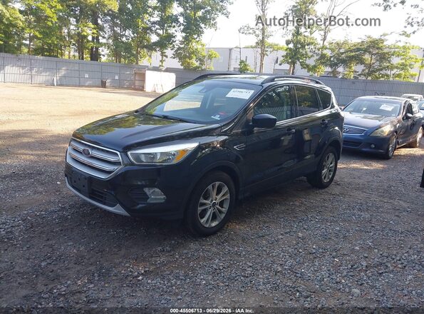 1FMCU0GD7JUB16165 2018 FORD ESCAPE Black Front left