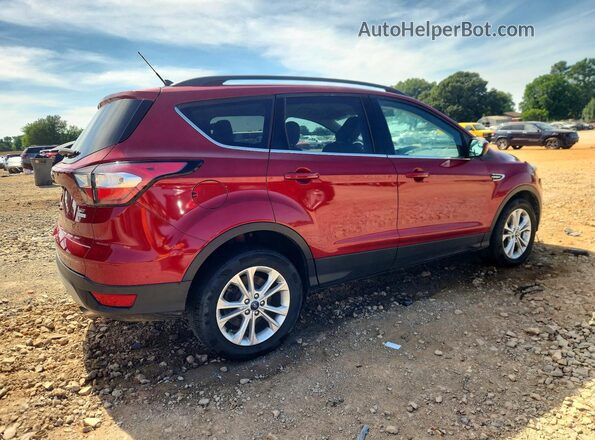 1FMCU0GD7JUC44969 2018 FORD ESCAPE Red Tył prawy