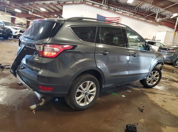 1FMCU0GD7JUC47256 2018 FORD ESCAPE Угольный Задняя правая четверть