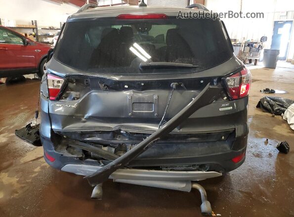 1FMCU0GD7JUC47256 2018 FORD ESCAPE Угольный Вид сзади