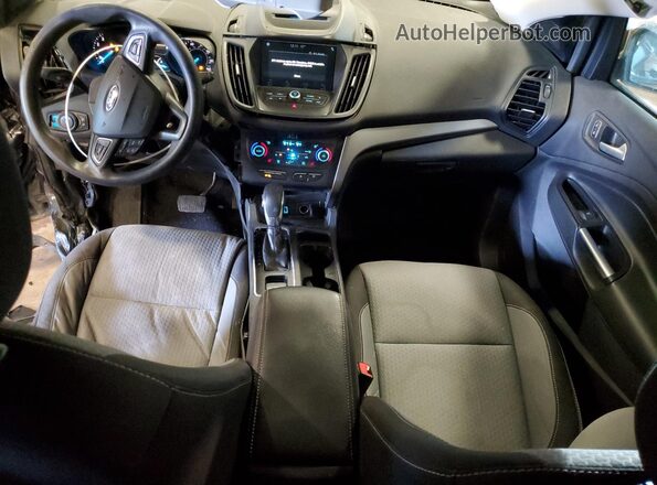 1FMCU0GD7JUC47256 2018 FORD ESCAPE Угольный Вид панели приборов
