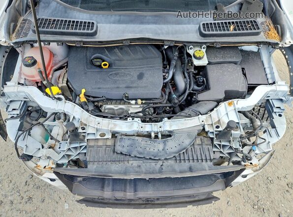 1FMCU0GD7JUD52038 2018 FORD ESCAPE White Engine compartment view