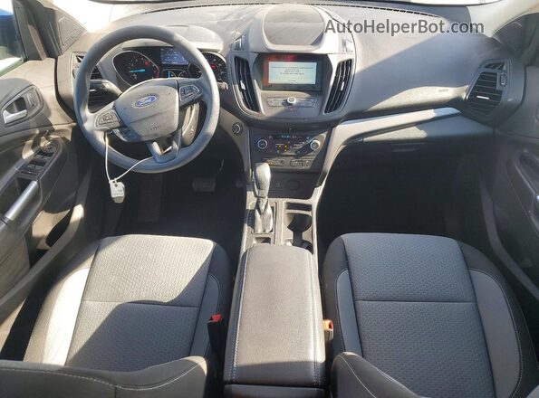 1FMCU0GD7KUB85262 2019 FORD ESCAPE Blue წინა პანელის ხედი