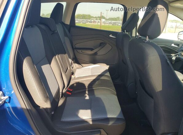 1FMCU0GD7KUB85262 2019 FORD ESCAPE Blue უკანა სალონის ხედი