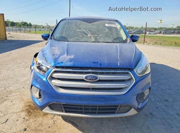 1FMCU0GD7KUB85262 2019 FORD ESCAPE Blue წინა ხედი
