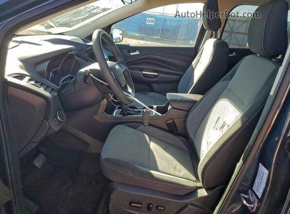 1FMCU0GD7KUC27705 2019 FORD ESCAPE Gray Front interior view