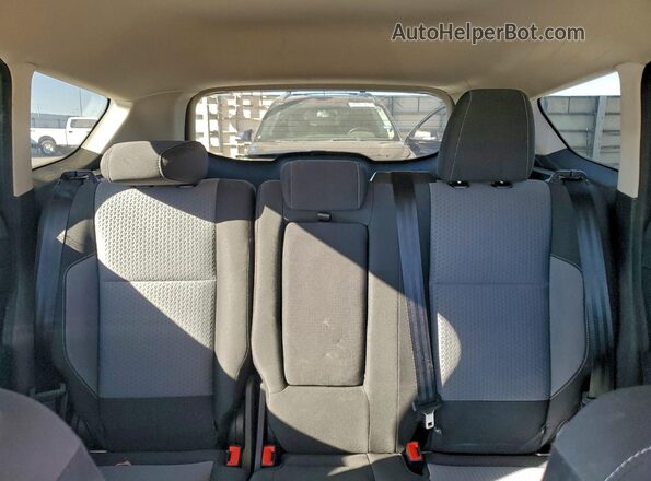 1FMCU0GD7KUC27705 2019 FORD ESCAPE Gray Rear seats view