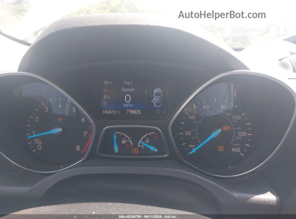 1FMCU0GD8HUC25101 2017 FORD ESCAPE Silver Вид задніх сидінь