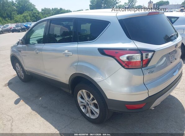 1FMCU0GD8HUC25101 2017 FORD ESCAPE Silver Задня ліва чверть