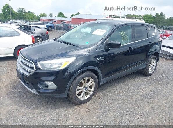 1FMCU0GD8HUD25750 2017 FORD ESCAPE Black Front left