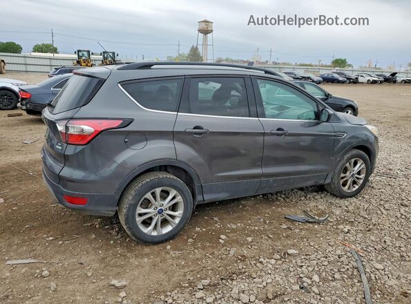 1FMCU0GD8JUA02451 2018 FORD ESCAPE Gray Tył prawy