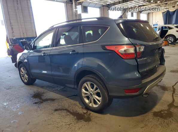 1FMCU0GD8JUA03731 2018 FORD ESCAPE Синий Задняя левая четверть