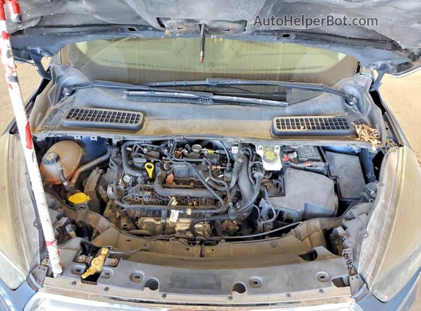 1FMCU0GD8JUA03731 2018 FORD ESCAPE Синий Вид подкапотного пространства