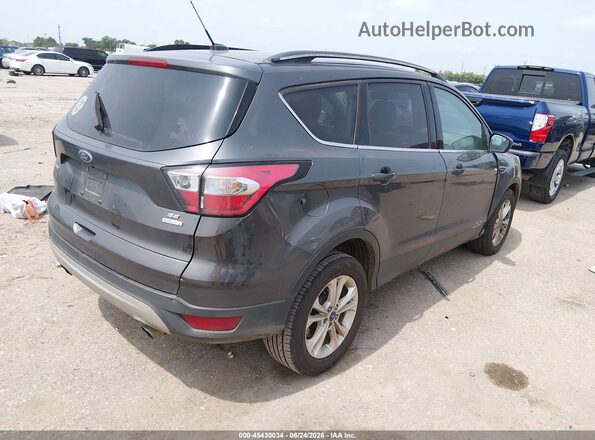 1FMCU0GD8JUA63699 2018 FORD ESCAPE Black Tył prawy