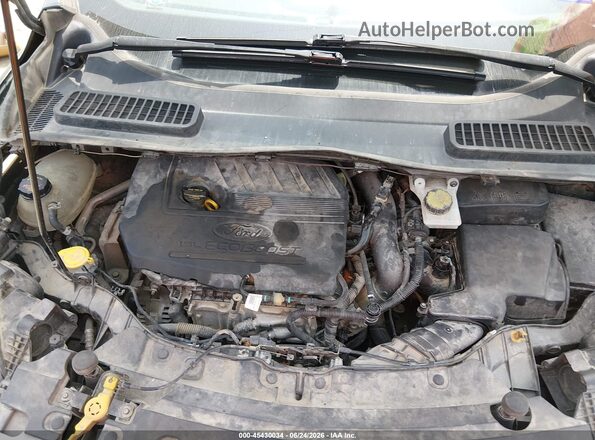 1FMCU0GD8JUA63699 2018 FORD ESCAPE Black Widok z tyłu