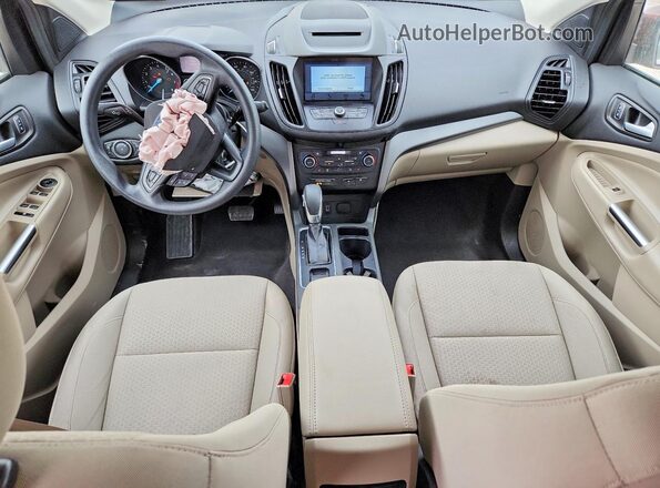 1FMCU0GD8JUB11279 2018 FORD ESCAPE Темно-бордовый Вид панели приборов