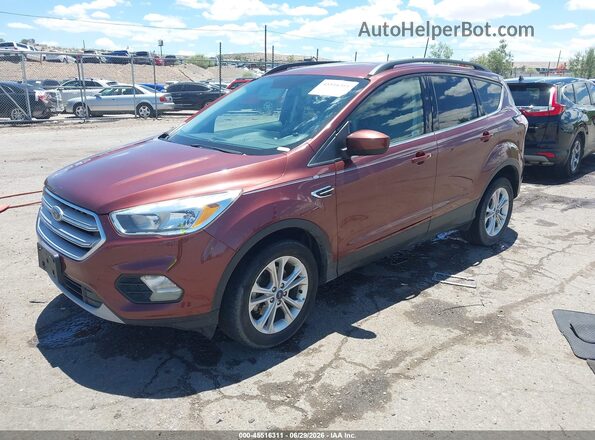 1FMCU0GD8JUC48397 2018 FORD ESCAPE Red Vista tres cuartos delantera izquierda
