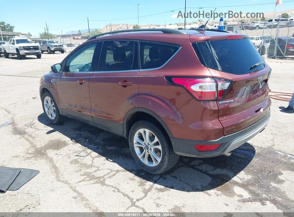 1FMCU0GD8JUC48397 2018 FORD ESCAPE Red Trasero izquierdo